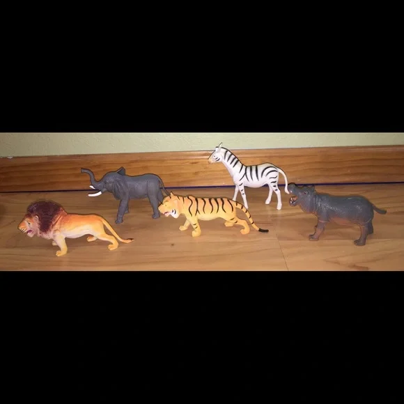 Jungle Safari Toy Major Figures Lot of 5 - Picture 4 of 10